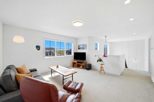 24 Monterra Landing, Cochrane Lake, AB - Indoor Photo Showing Living Room