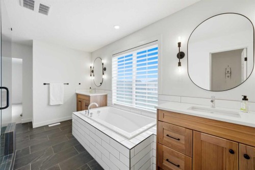 24 Monterra Landing, Cochrane Lake, AB - Indoor Photo Showing Bathroom