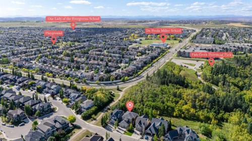 89 Evergreen Mount Sw, Calgary, AB - Outdoor With View