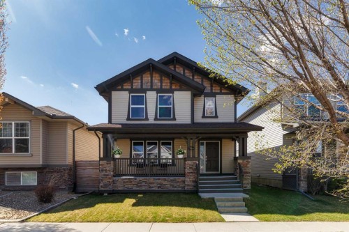 724 Prestwick Circle Se, Calgary, AB - Outdoor With Deck Patio Veranda With Facade