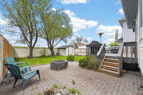 112 Hidden Ranch Crescent Nw, Calgary, AB - Outdoor With Deck Patio Veranda