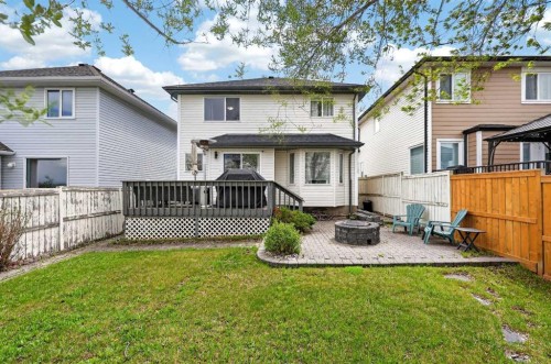 112 Hidden Ranch Crescent Nw, Calgary, AB - Outdoor With Deck Patio Veranda