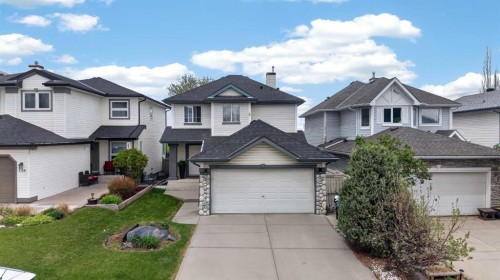 112 Hidden Ranch Crescent Nw, Calgary, AB - Outdoor With Facade