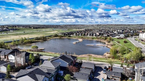 209 Evansdale Landing Nw, Calgary, AB - Outdoor With Body Of Water With View