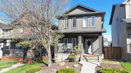 209 Evansdale Landing Nw, Calgary, AB - Outdoor With Deck Patio Veranda