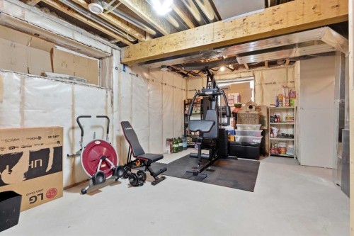 328 Bayview Street Sw, Airdrie, AB - Indoor Photo Showing Basement