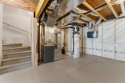 151 Evanscrest Park Nw, Calgary, AB - Indoor Photo Showing Basement