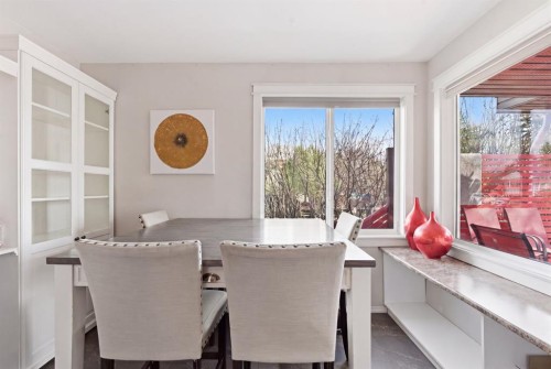 1703 110 Avenue Sw, Calgary, AB - Indoor Photo Showing Dining Room