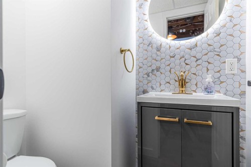 111 Lynnview Way Se, Calgary, AB - Indoor Photo Showing Bathroom