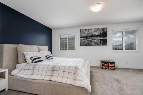 304 Windrow Crescent Sw, Airdrie, AB - Indoor Photo Showing Bedroom