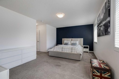 304 Windrow Crescent Sw, Airdrie, AB - Indoor Photo Showing Bedroom