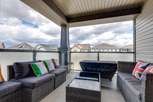304 Windrow Crescent Sw, Airdrie, AB - Outdoor With Deck Patio Veranda With Exterior