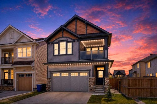 304 Windrow Crescent Sw, Airdrie, AB - Outdoor With Balcony With Facade