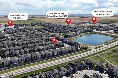 304 Windrow Crescent Sw, Airdrie, AB - Outdoor With View