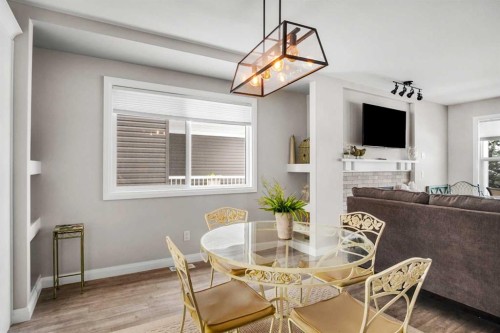 704 Stonehaven Drive, Carstairs, AB - Indoor Photo Showing Dining Room