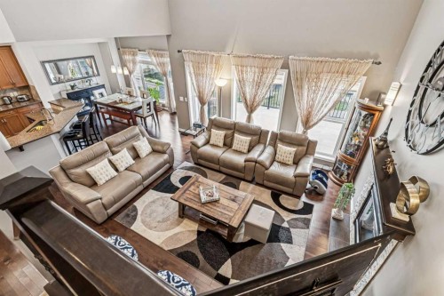 108 Seagreen Lane, Chestermere, AB - Indoor Photo Showing Living Room