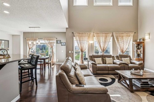 108 Seagreen Lane, Chestermere, AB - Indoor Photo Showing Living Room