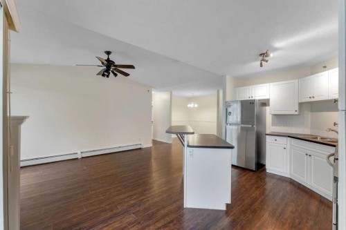 307-1307 Valleyview Park Se, Calgary, AB - Indoor Photo Showing Kitchen