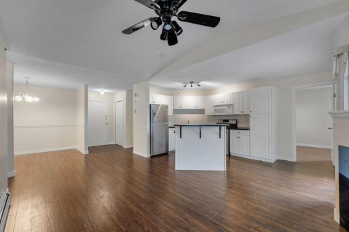 307-1307 Valleyview Park Se, Calgary, AB - Indoor Photo Showing Kitchen
