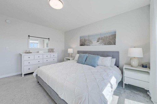 164 Setonstone Manor Se, Calgary, AB - Indoor Photo Showing Bedroom