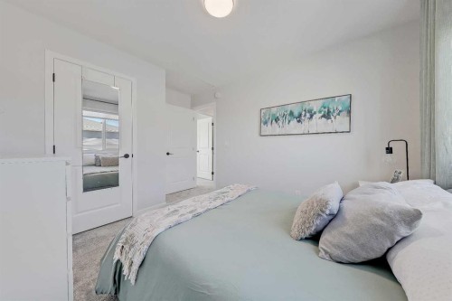 164 Setonstone Manor Se, Calgary, AB - Indoor Photo Showing Bedroom