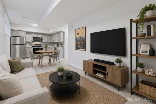 164 Setonstone Manor Se, Calgary, AB - Indoor Photo Showing Living Room