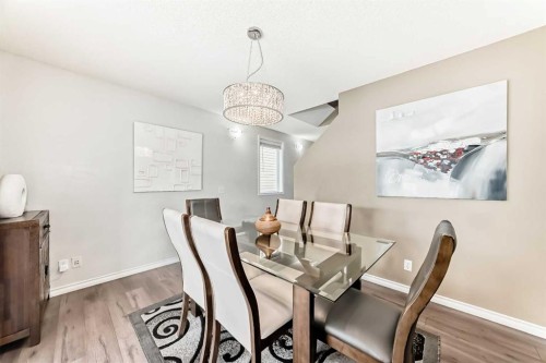 92 Covehaven Road Ne, Calgary, AB - Indoor Photo Showing Dining Room