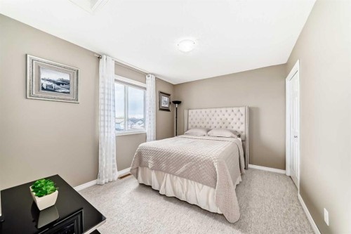 92 Covehaven Road Ne, Calgary, AB - Indoor Photo Showing Bedroom