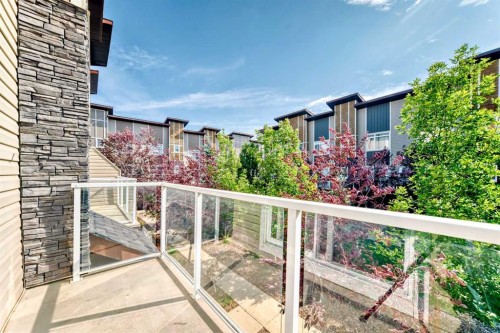 606 Skyview Point Place Ne, Calgary, AB - Outdoor With Balcony