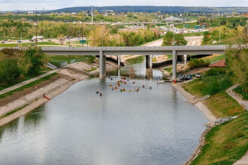 2048 26 Street Se, Calgary, AB - Outdoor With Body Of Water With View
