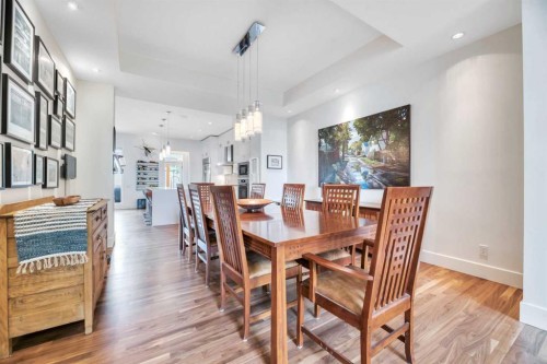 2008 38 Avenue Sw, Calgary, AB - Indoor Photo Showing Dining Room