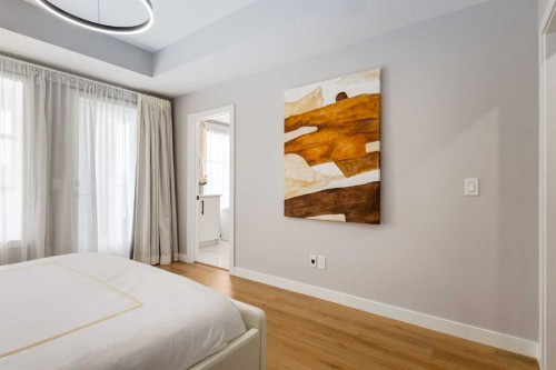 237-7820 Spring Willow Drive Sw, Calgary, AB - Indoor Photo Showing Bedroom