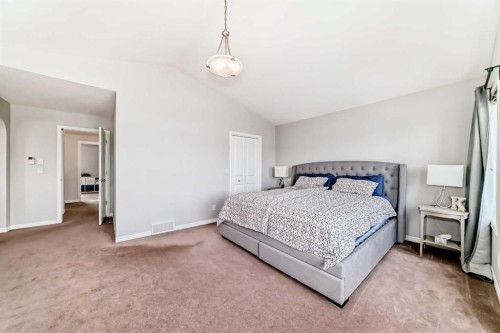 124 Lavender Way, Chestermere, AB - Indoor Photo Showing Bedroom