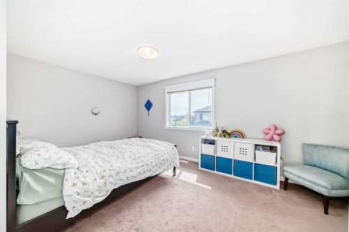 124 Lavender Way, Chestermere, AB - Indoor Photo Showing Bedroom