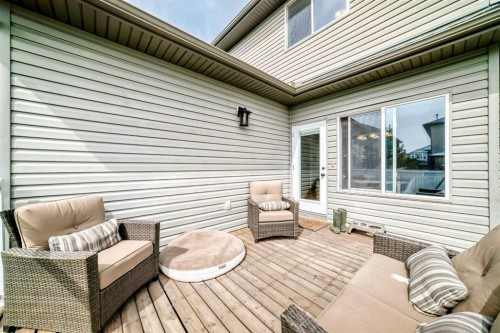 124 Lavender Way, Chestermere, AB - Outdoor With Deck Patio Veranda With Exterior