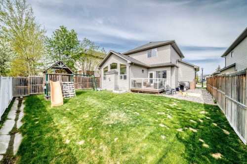 124 Lavender Way, Chestermere, AB - Outdoor With Deck Patio Veranda