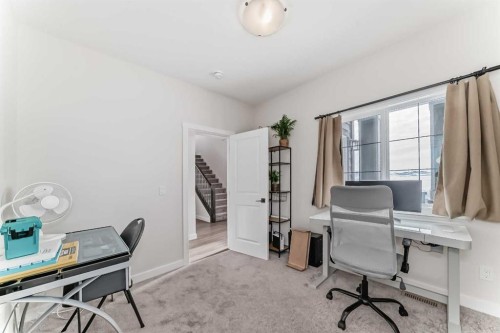 10 Verity Landing Sw, Calgary, AB - Indoor Photo Showing Office