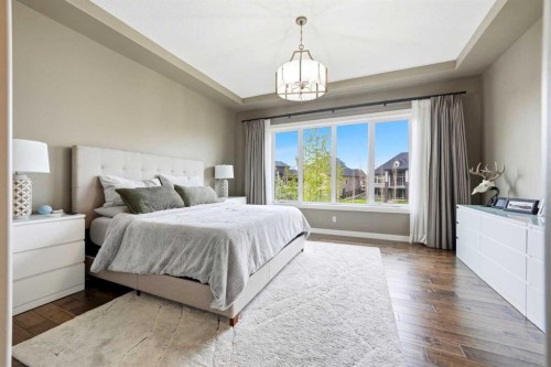 45 Cranbrook Heights Se, Calgary, AB - Indoor Photo Showing Bedroom