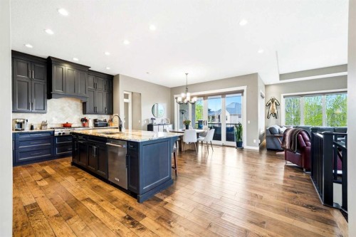 45 Cranbrook Heights Se, Calgary, AB - Indoor Photo Showing Kitchen With Upgraded Kitchen