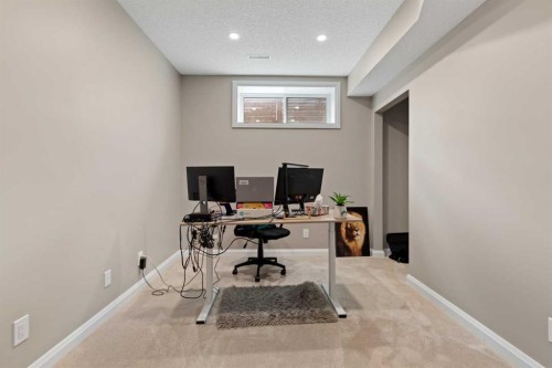 79 Cornerstone Passage Ne, Calgary, AB - Indoor Photo Showing Office