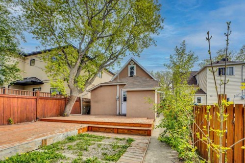614 19 Avenue Nw, Calgary, AB - Outdoor With Deck Patio Veranda