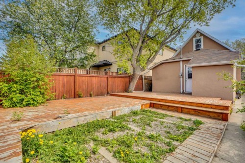 614 19 Avenue Nw, Calgary, AB - Outdoor With Deck Patio Veranda