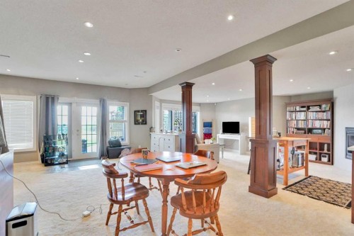 378 Patterson Boulevard Sw, Calgary, AB - Indoor Photo Showing Dining Room