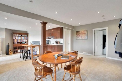 378 Patterson Boulevard Sw, Calgary, AB - Indoor Photo Showing Dining Room