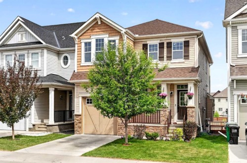 293 Windrow Crescent Sw, Airdrie, AB - Outdoor With Facade
