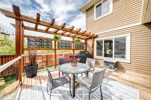 2201 Bayside Circle Sw, Airdrie, AB - Outdoor With Deck Patio Veranda