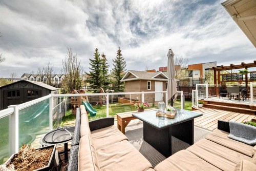 2201 Bayside Circle Sw, Airdrie, AB - Outdoor With Deck Patio Veranda