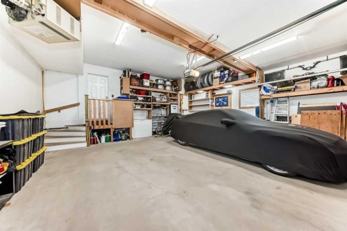 2201 Bayside Circle Sw, Airdrie, AB - Indoor Photo Showing Garage