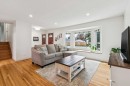 308 99 Avenue Se, Calgary, AB  - Indoor Photo Showing Living Room 