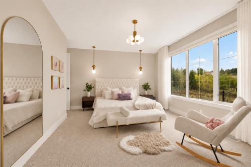 148 Crestridge Terrace Sw, Calgary, AB - Indoor Photo Showing Bedroom